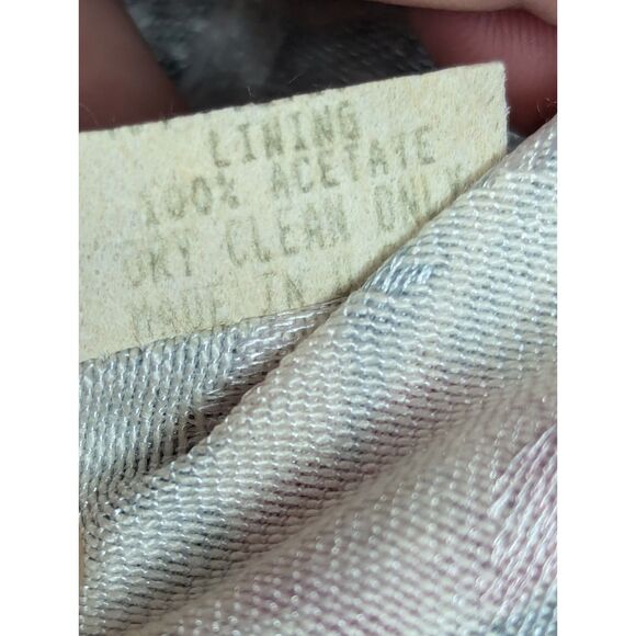 Vintage Floral Brocade Pearl-Button Coastal Grandma English Garden Jacket 4P - Picture 10 of 10